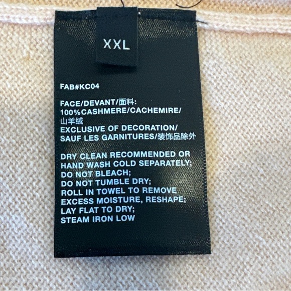 Lafayette 148 New York 100% Cashmere Sweater Size XXL - Picture 9 of 9